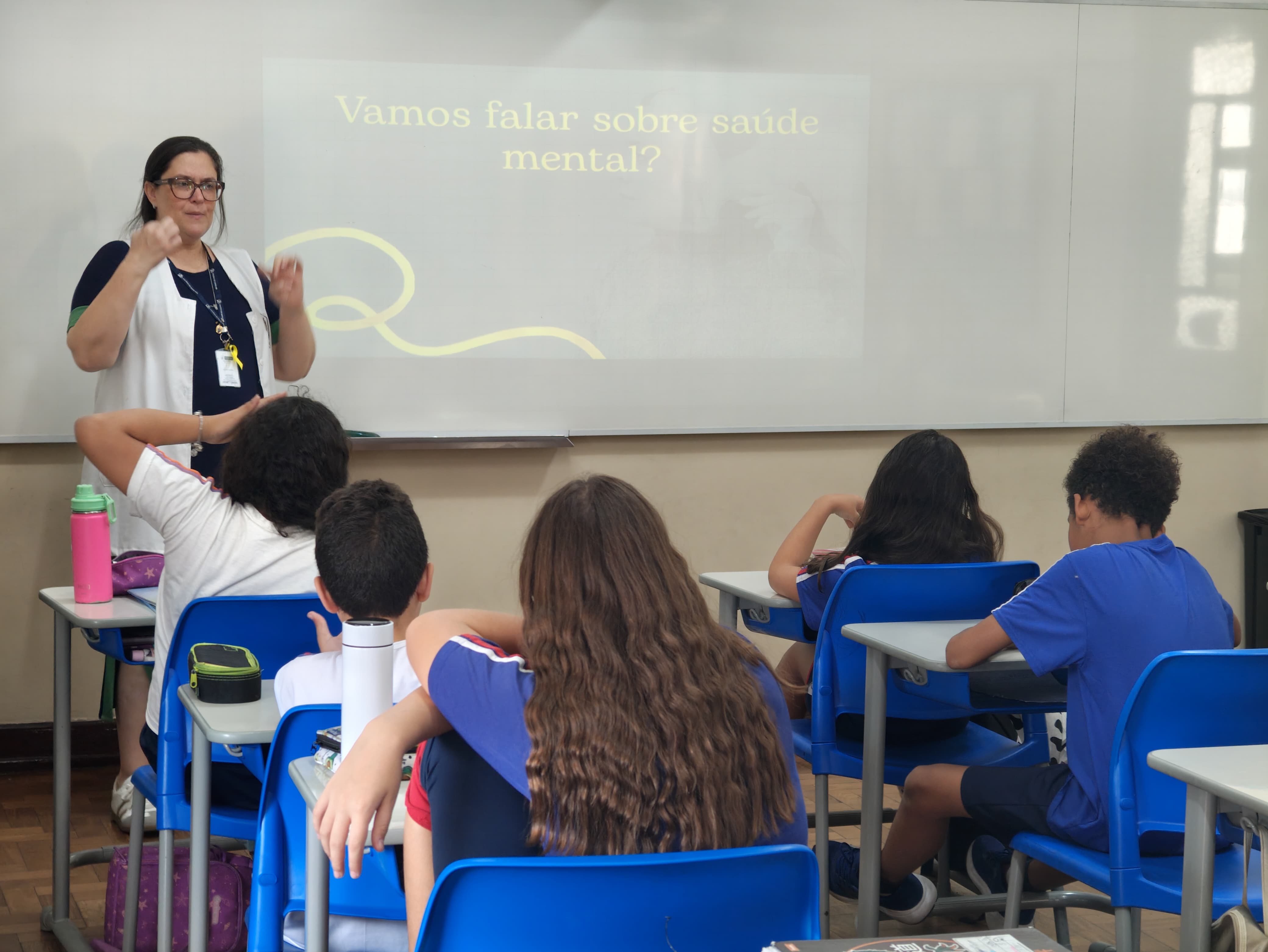 Equipes de Orientação Educacional e Pastoral se reúnem com jovens do Ensino Fundamental Anos Finais e Médio para conversar sobre o Setembro Amarelo