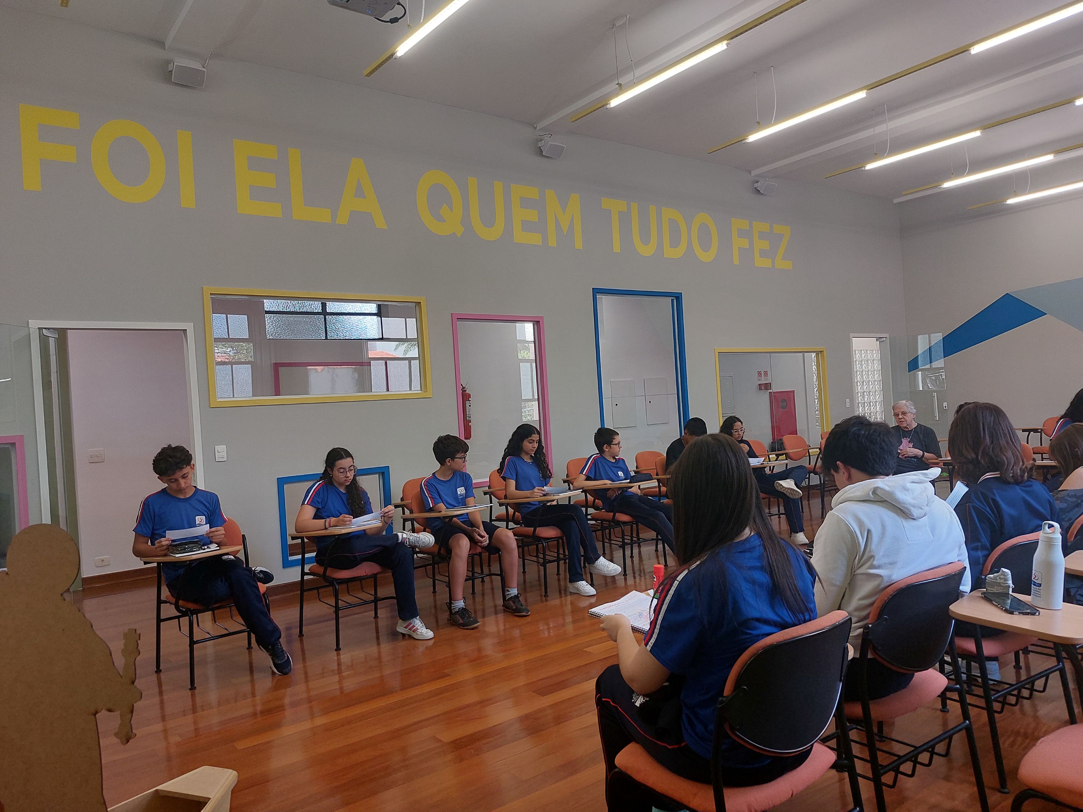 Colégio de Santa Inês dá início aos encontros da turma de Catequese