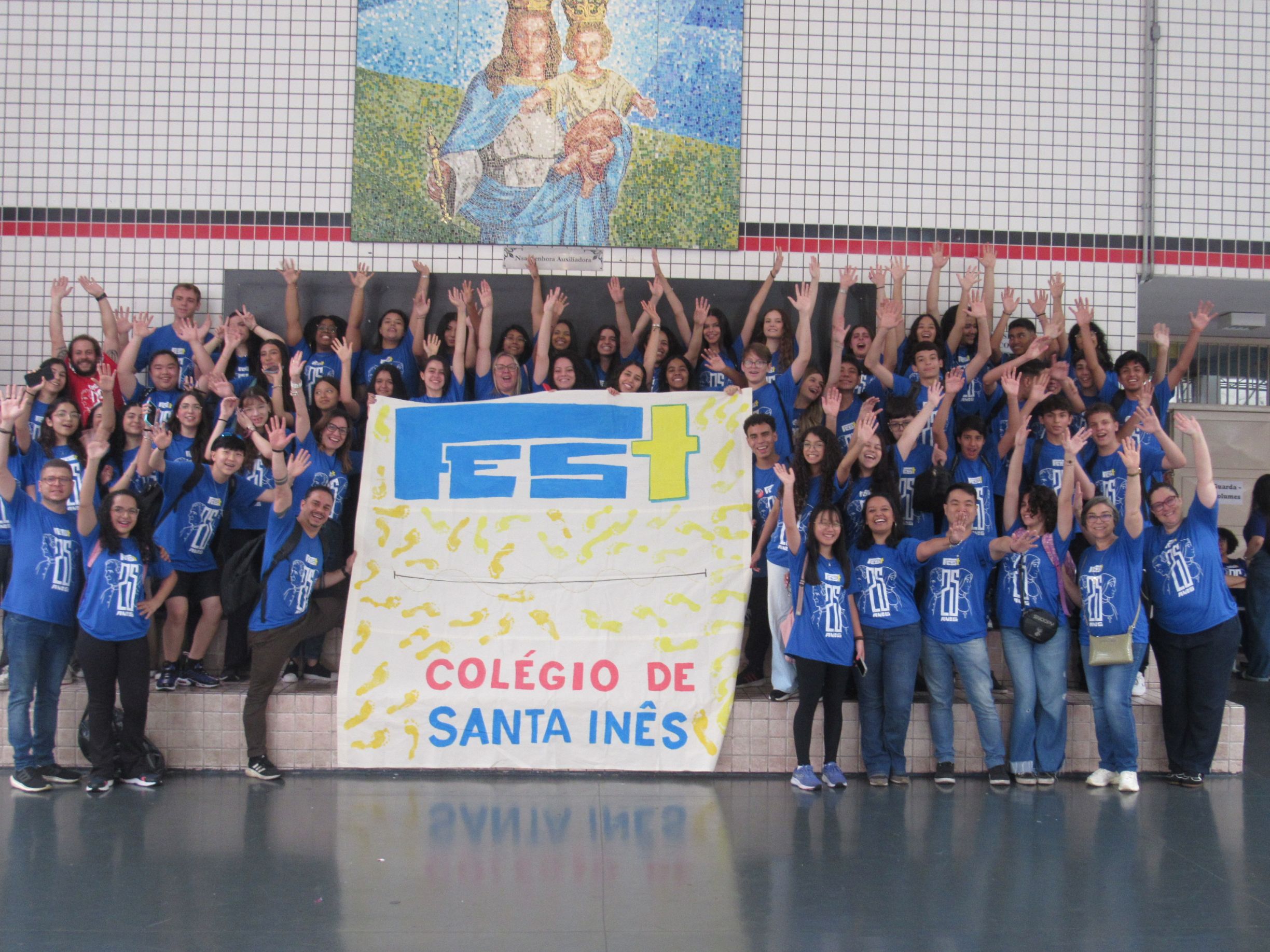 Estudantes e educadores celebram os 25 anos do Festival da Juventude Salesiana