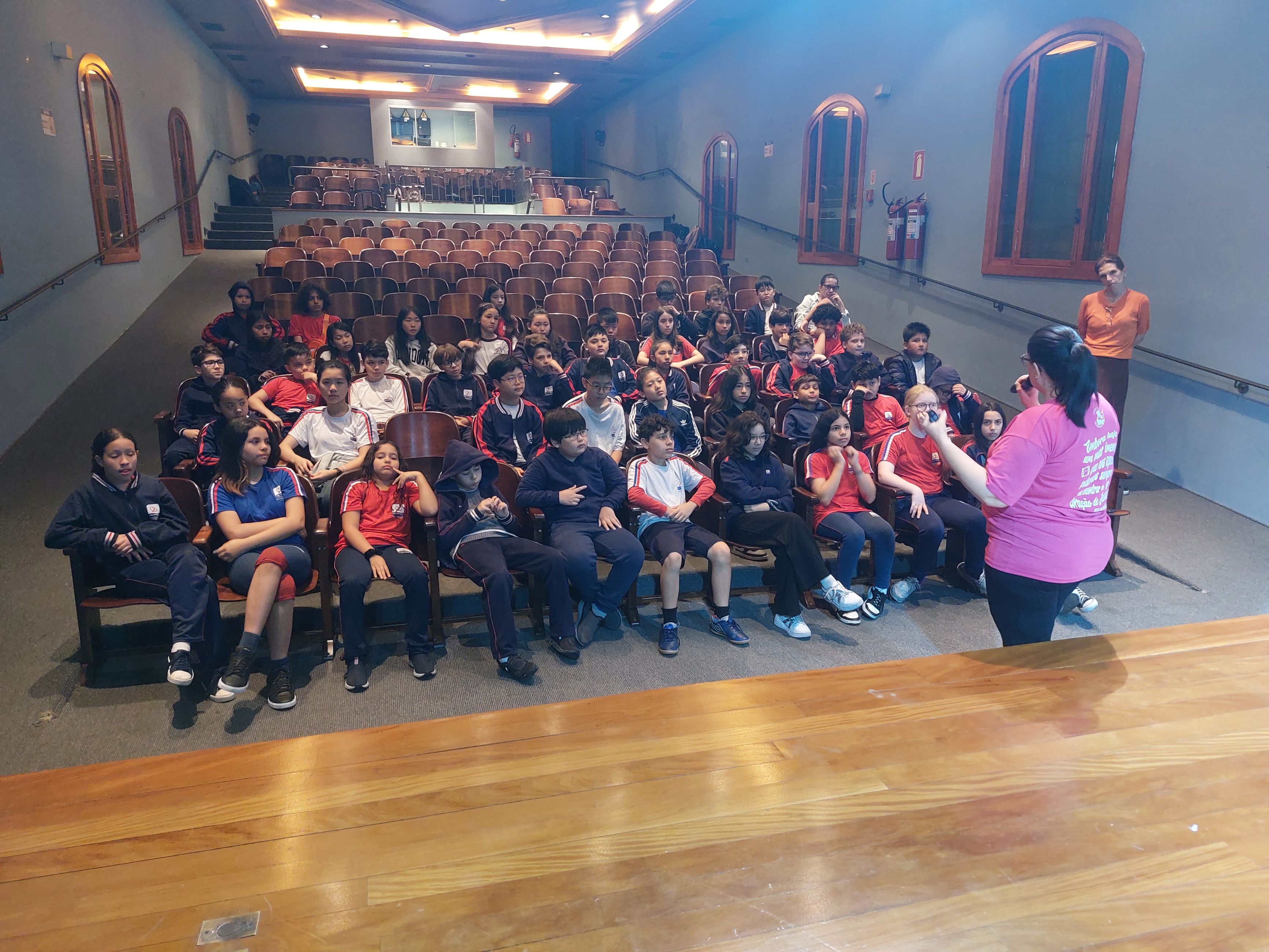 Turmas do 5º Ano concluem projeto de "Rito de Passagem" com vivência no Ensino Fundamental Anos Finais