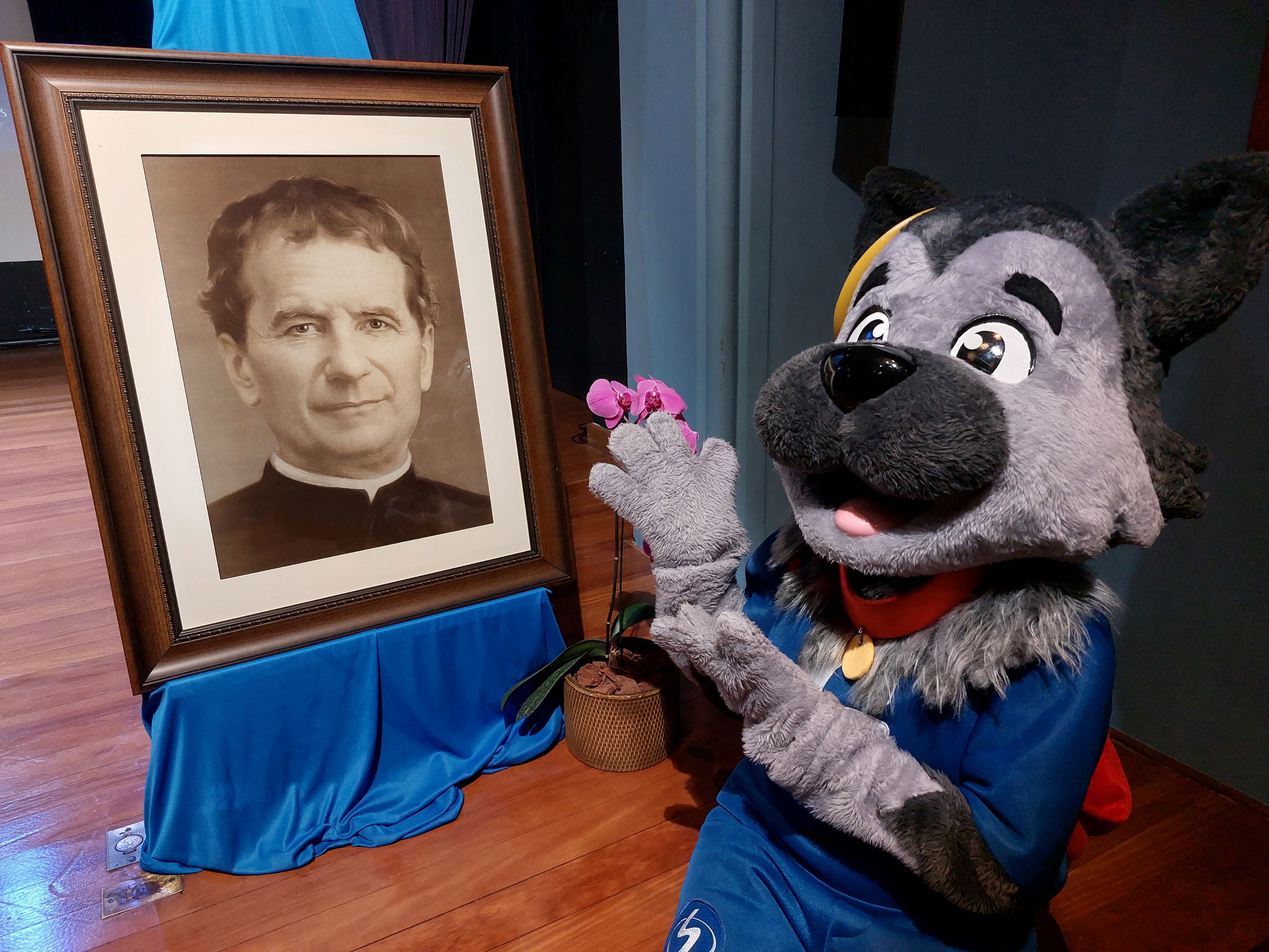 Turmas do Ensino Fundamental e Médio participam de acolhida em homenagem ao dia de Dom Bosco