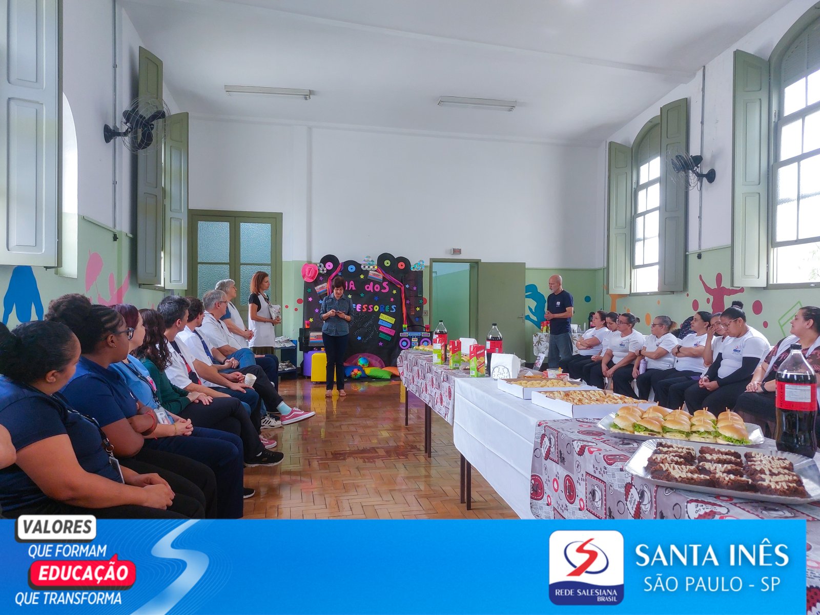 Colégio de Santa Inês celebra o Dia dos Professores homenageando toda sua equipe